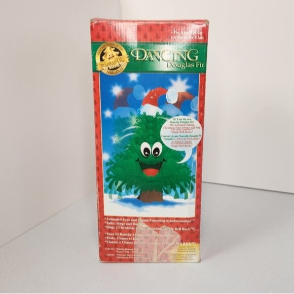 Vintage Gemmy Douglas Fir The Talking Tree Animated Singing Christmas Tree 1990s - Picture 6 of 6